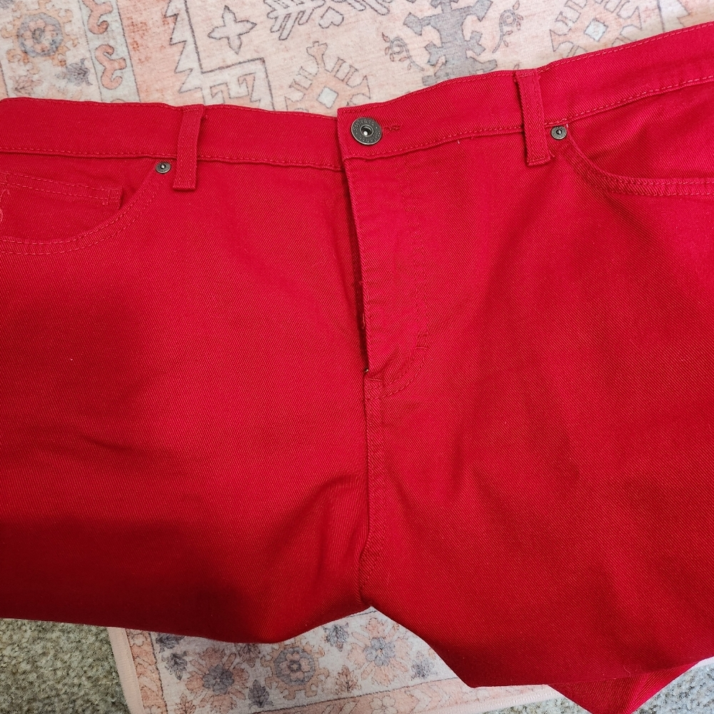 Style &Co Red Jeans - Picture 5 of 7
